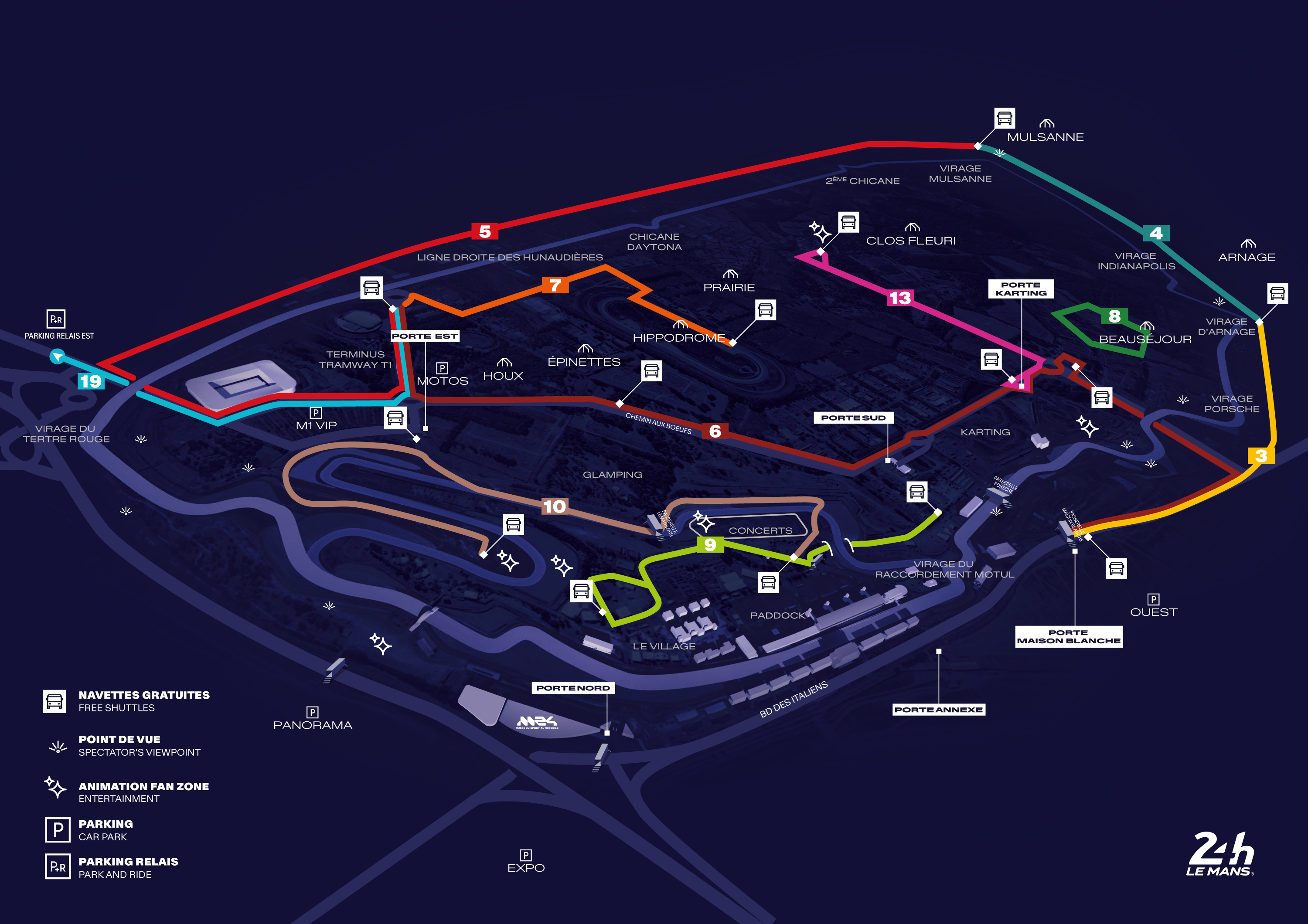 Circuit access | 24 Hours of Le Mans Circuit access | 24 Hours of Le Mans